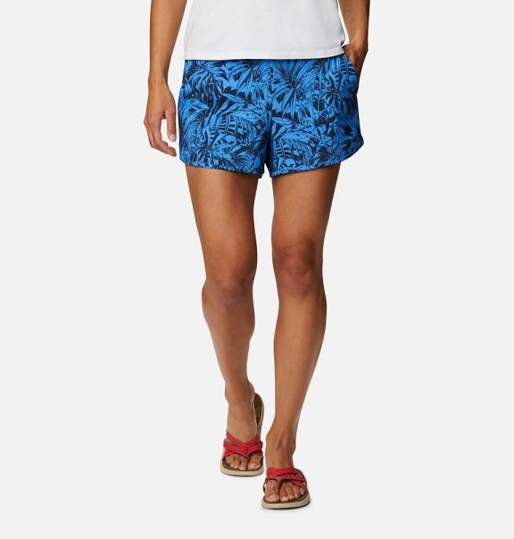 Columbia Pleasant Creek Shorts Blue For Women's NZ39762 New Zealand